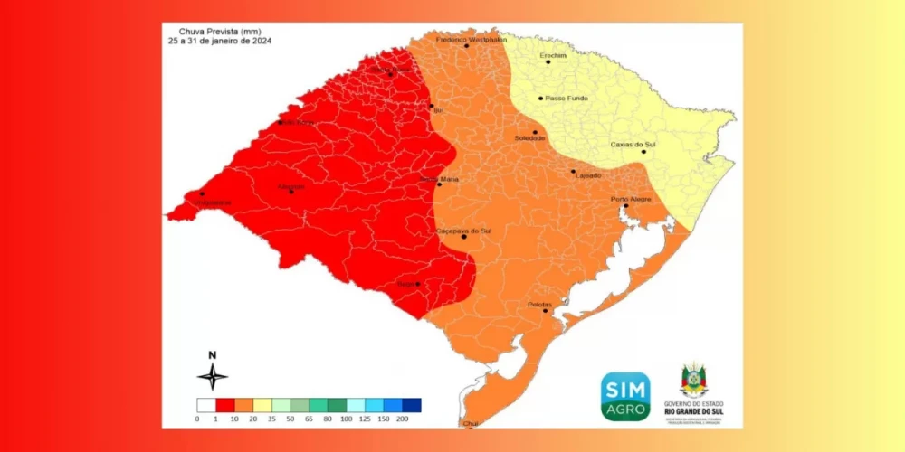 Na terça (30/1) e quarta-feira (31/1) o tempo permanecerá seco e quente vai predominar em todo o território